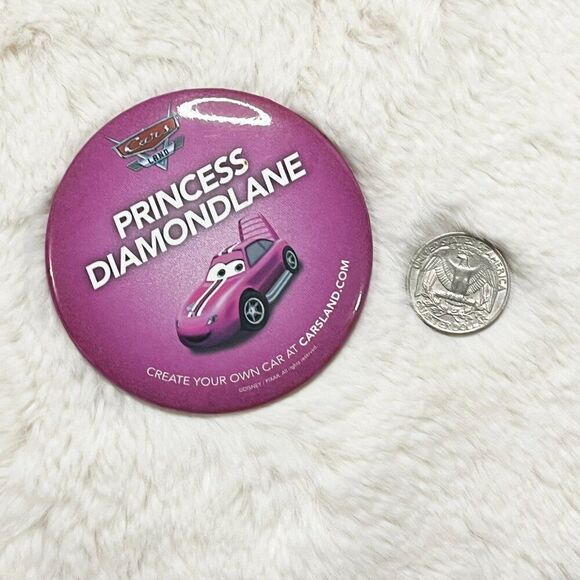 🔮 5/$25 Disney Pixar Cars Land Princess Diamondlane Pin - Picture 2 of 2